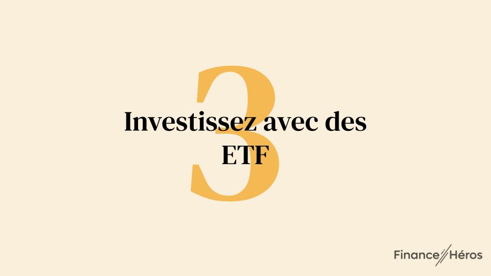 D2buter en bourse : investissez avec des ETF