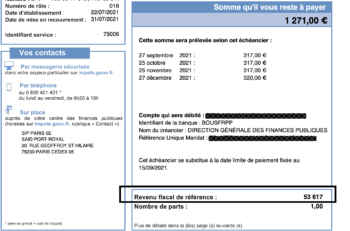 Revenu fiscal de référence : calcul, utilité et ou le trouver
