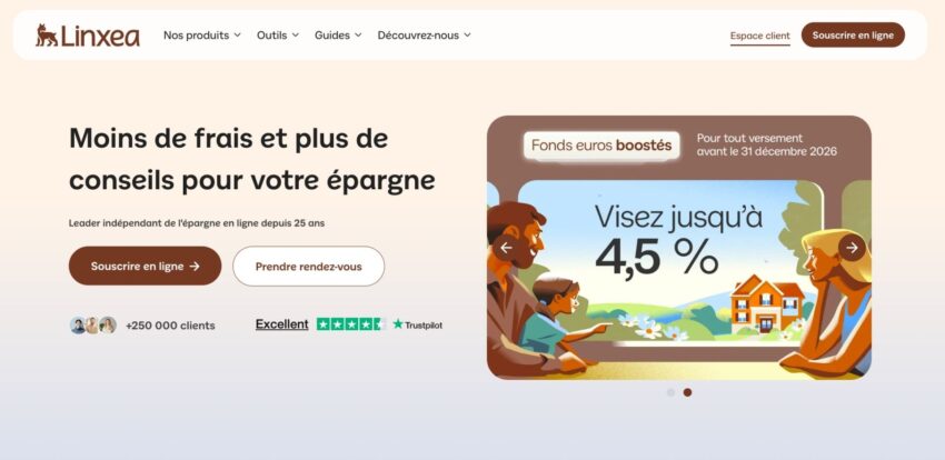 courtier en placement financier généraliste linxea