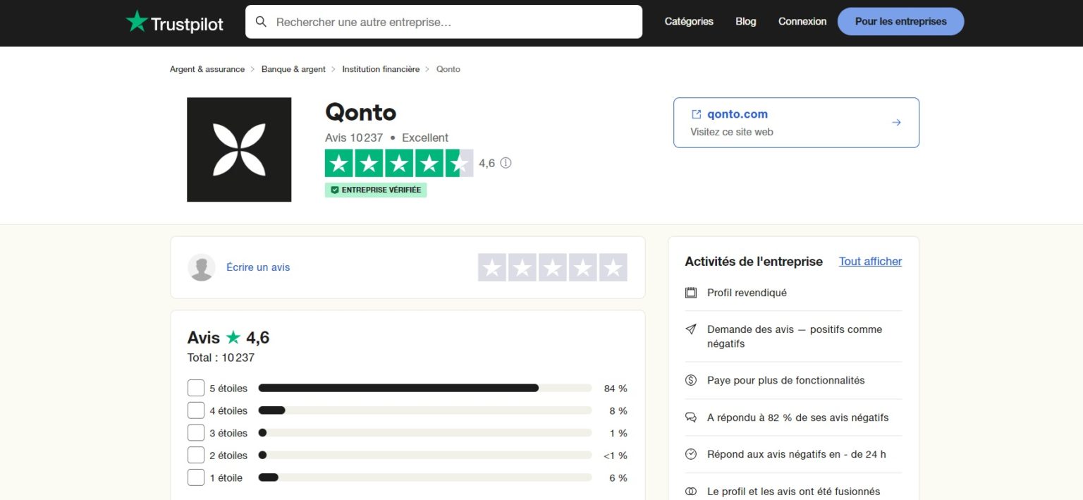 Qonto test complet & avis clients ()