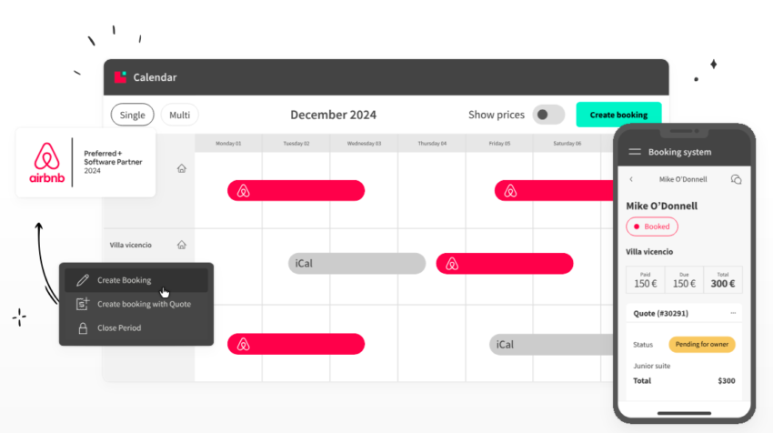 Synchronistion des calendriers pour gestion locative Airbnb