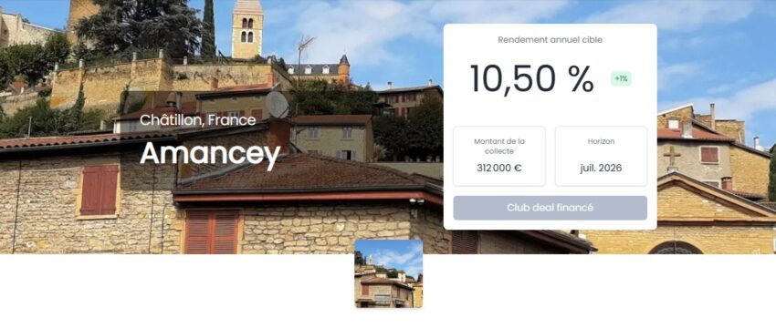 Visuel d'une collecte récente proposée par HouseBase