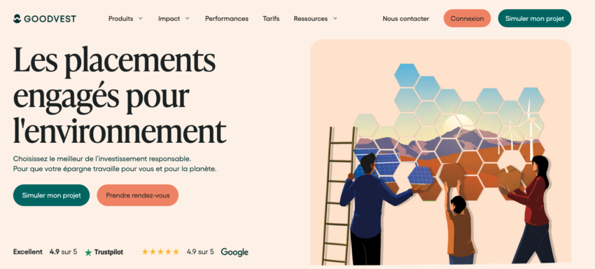 Goodvest, une très belle assurance-vie pour les placements écoresponsables.