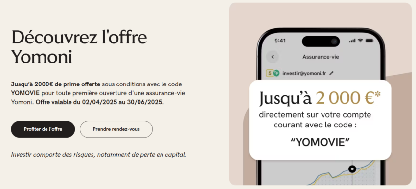 code promo parrainage yomoni