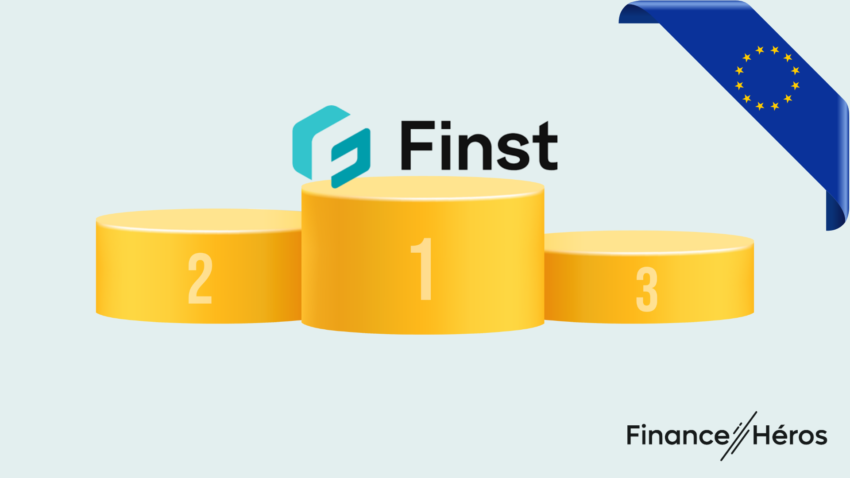 Image illustrant l'ambition de Finst de devenir la plateforme crypto de référence en Europe