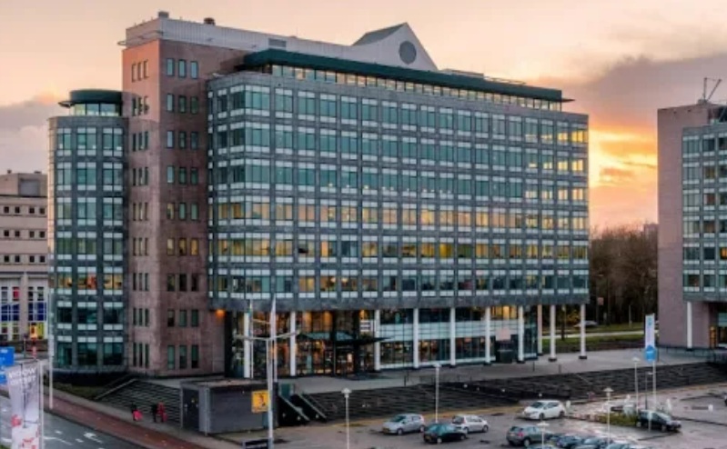 Photo de l'immeuble Eurogate III à Rotterdam, aux Pays-Bas, un bien acquis en 2024 par CORUM Origin