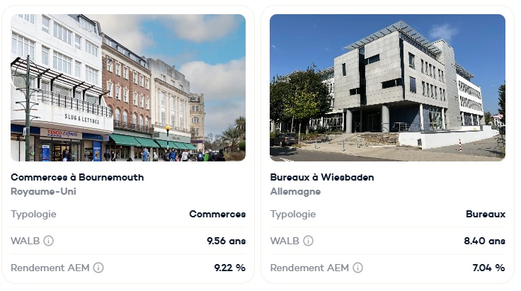 Illustration de 2 biens du parc immobilier d'Iroko Zen