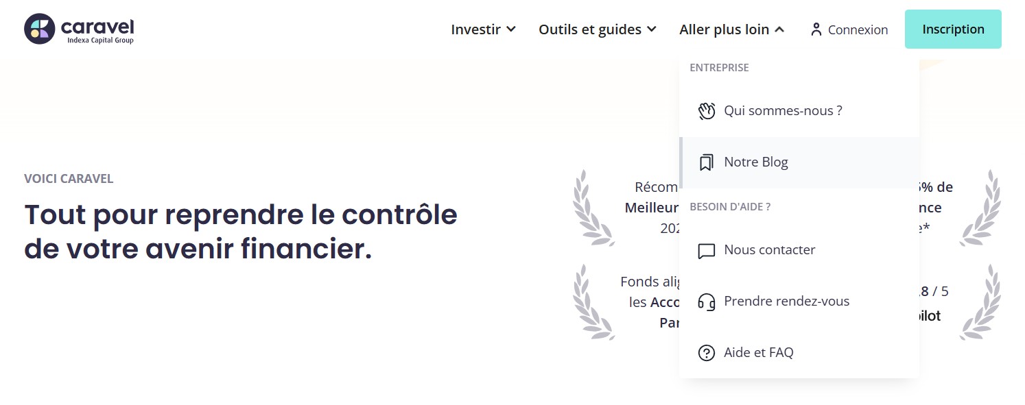 Comment contacter un conseiller Caravel