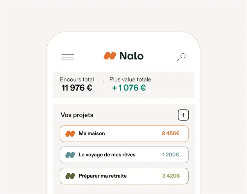 L'espace client de Nalo sur mobile
