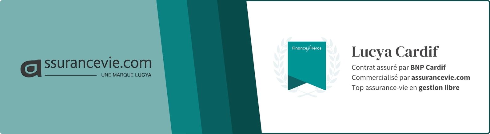 Lucya Cardif 
Contrat assuré par BNP Cardif
Commercialisé par assurancevie.com
Top assurance-vie en gestion libre
