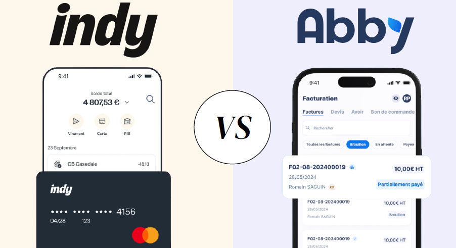 Quel logiciel de facturation choisir entre Abby et Indy ?