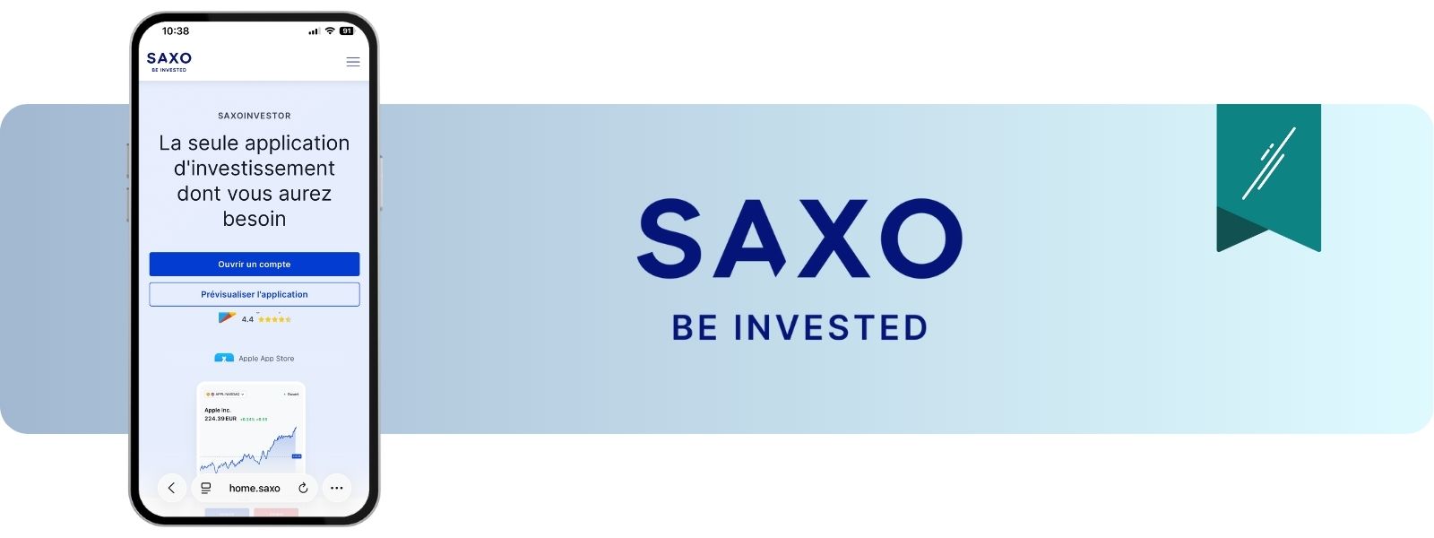 Saxo, le meilleur PEA universel