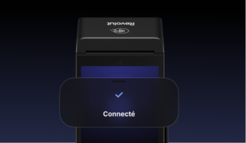 Photo du Terminal de Paiement Electronique (TPE) de Revolut Business
