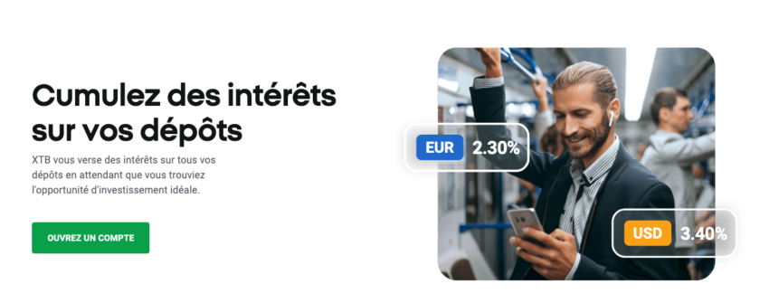 Rémunération des liquidités avec XTB