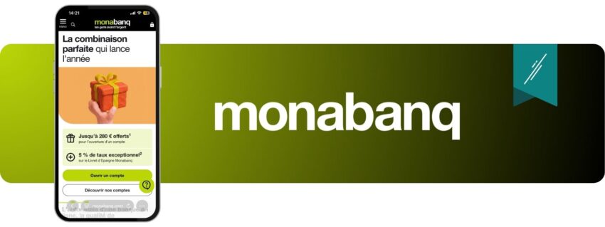 Visuel de la banque Monabanq