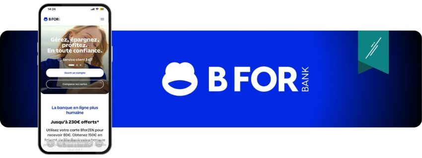 Visuel de la banque BforBank