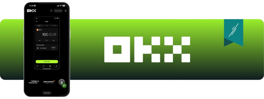 Visuel du leader mondial crypto OKX