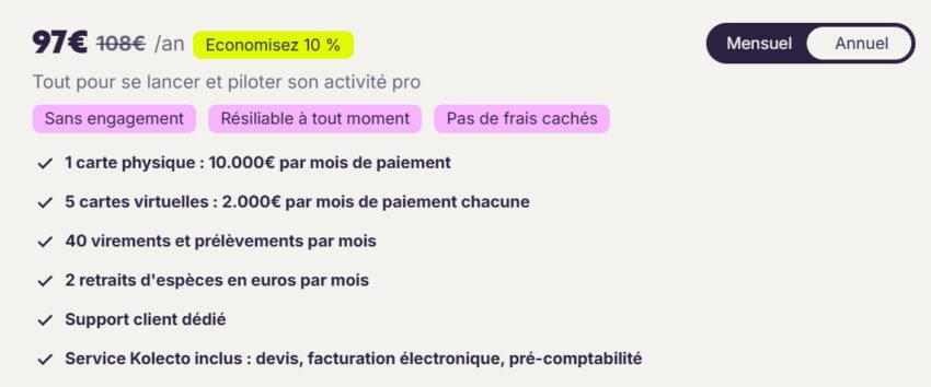 Résumé de l'offre L by LCL Pro