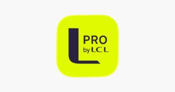 Logo de la banque pro en ligne L by LCL Pro