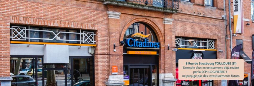 Exemple d'actif immobilier au sein de la SCPI Logipierre 3