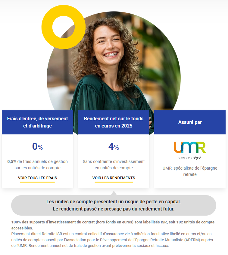 avis Placement-direct Retraite ISR