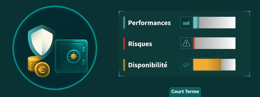 Ou investir pour un minimum de risque : Le fonds en euros ou les comptes à terme par exemple. Mais attention performances faibles. Bien pour le court terme.