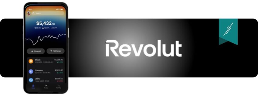 Visuel de la plateforme Revolut