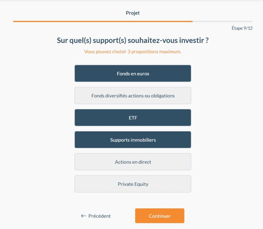 souscrire une assurance-vie : choix des supports