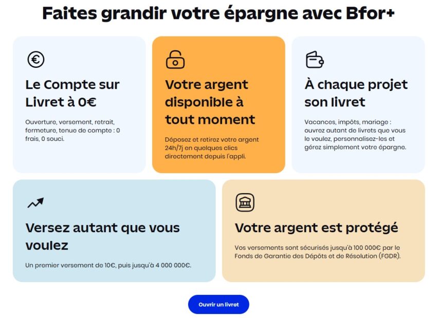 hausse du livret A : la réponse de BforBank