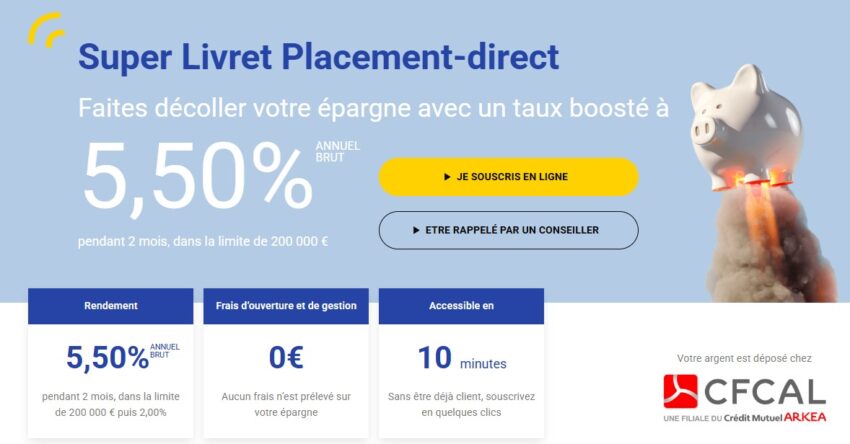 le super livret placement direct